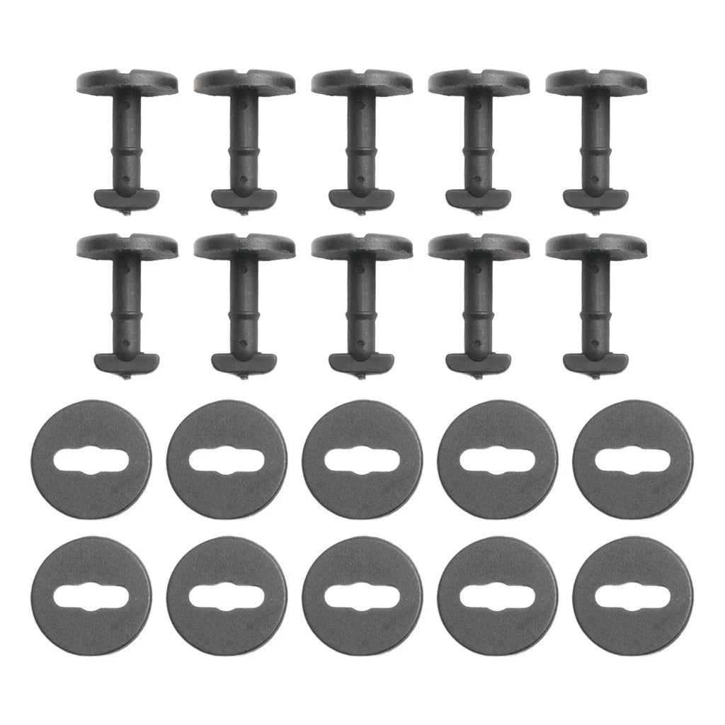 Pack of 10 Floor Mat Clips for BMW E36 E46 E38 E39