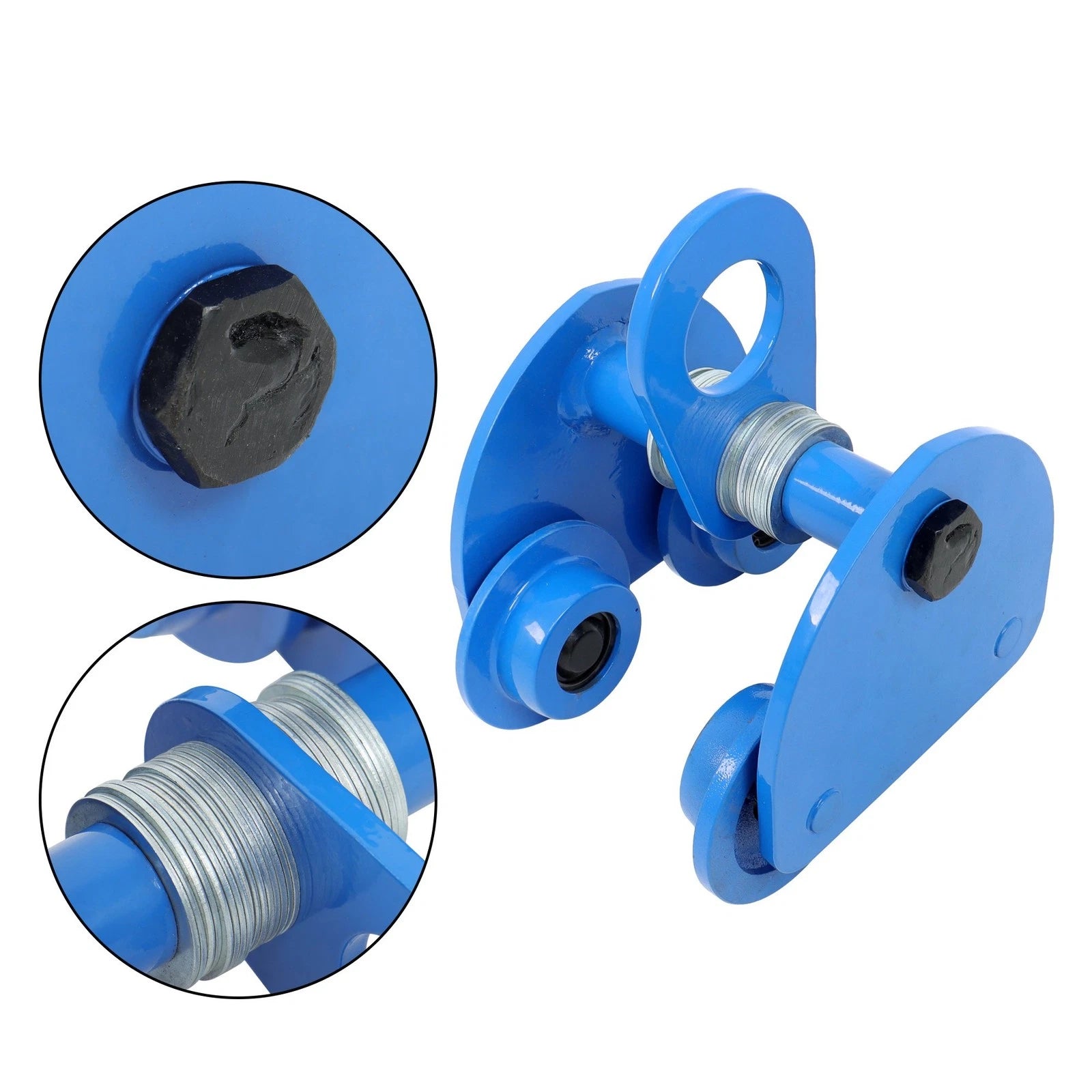 1 Ton Steel Push Beam Trolley for Manual Use