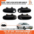 Black Outer Door Handles for Toyota Corolla AE100 AE101 AE102 (1992-1998)