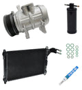 A C Compressor Kit With Condenser for 1990 Mustang 5.0L (1990–1990)