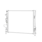Replacement Plastic Radiator for Ford Ranger PX (2012–2022)