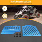 Aluminum UTV Battery Cover Plate Kit for Can-Am Maverick X3 Max RR (2017–2020)