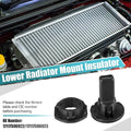 1 Set Upper Radiator Mount Bracket with Support Sleeve for BMW 228i