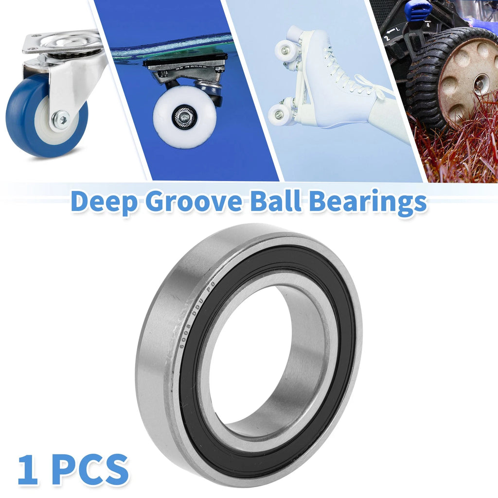 Deep Groove Ball Bearing 6008DDU for Scooter Skateboard Wheel (P0 40x68x15mm)