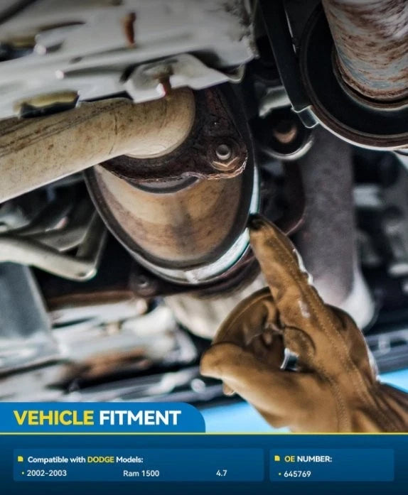 Front Catalytic Converter for Dodge Ram 1500 (2002–2003)