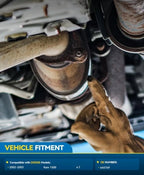 Front Catalytic Converter for Dodge Ram 1500 (2002–2003)