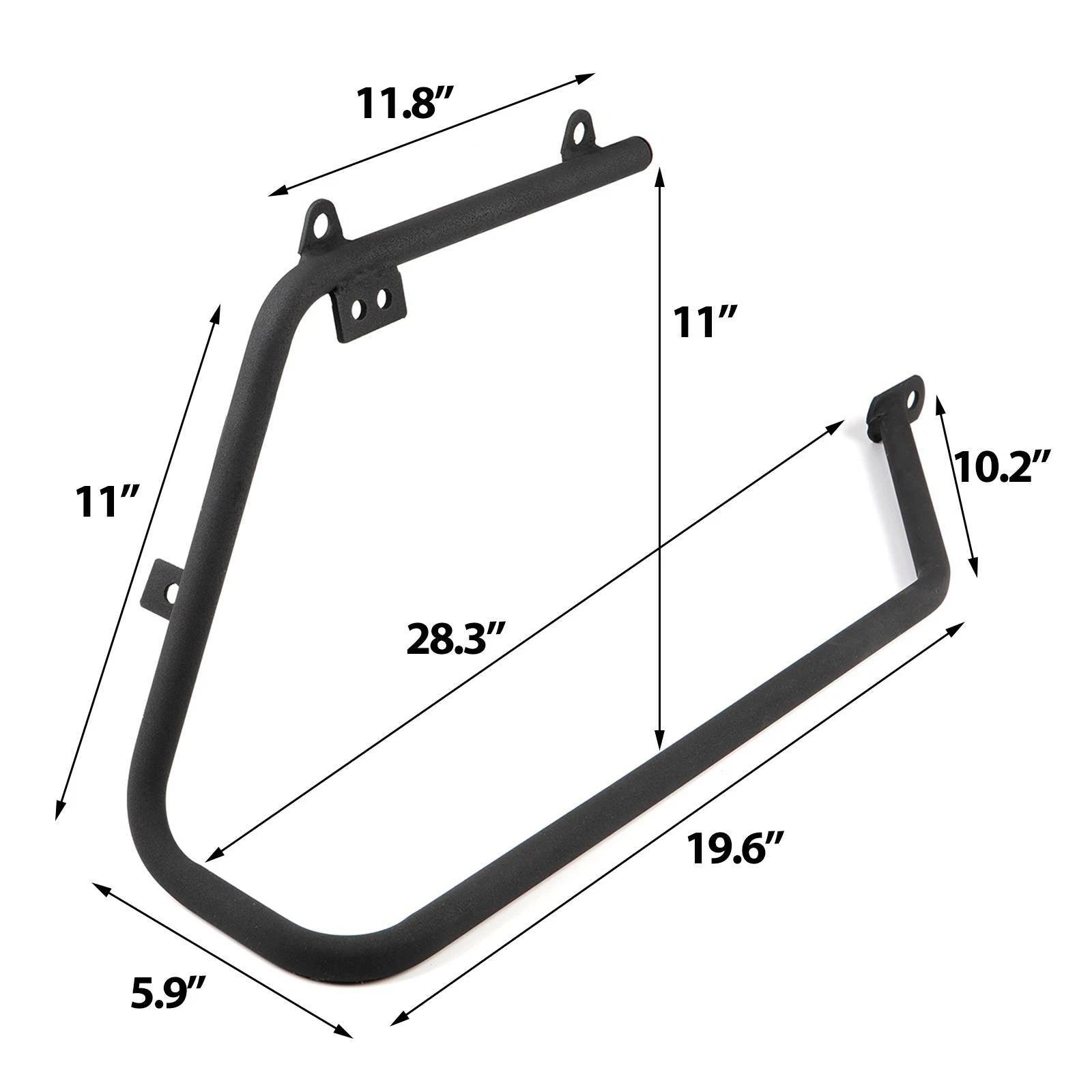 Saddle Bag Conversion Brackets for Harley Sportster 883 1200 XL (2004–2014)