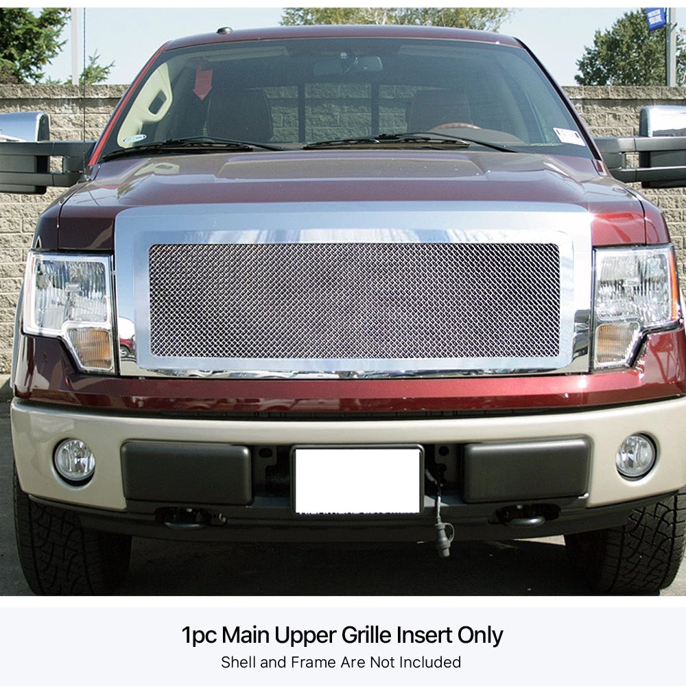 Stainless Steel Mesh Grille Insert for Ford F150 (2009-2012)
