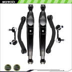 Rear Lower Upper Control Arm w/ Ball Joints & Sway Bar End Link for Dodge Caliber (2007–2012)