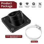 Intake Manifold Carburetor Boot for Yamaha YZ250 YZ465 IT465 (1980–1982)