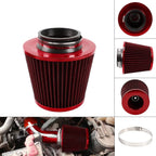 3" 76mm High Flow Inlet Cold Air Intake Filter for Universal Applications