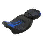 Low-Profile Driver Passenger Seat for Harley Street Road Glide (2009–2023)