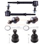 Set of 4 Upper Lower Ball Joints & Sway Bar Kit for Ram 2500 3500 (2003–2010)