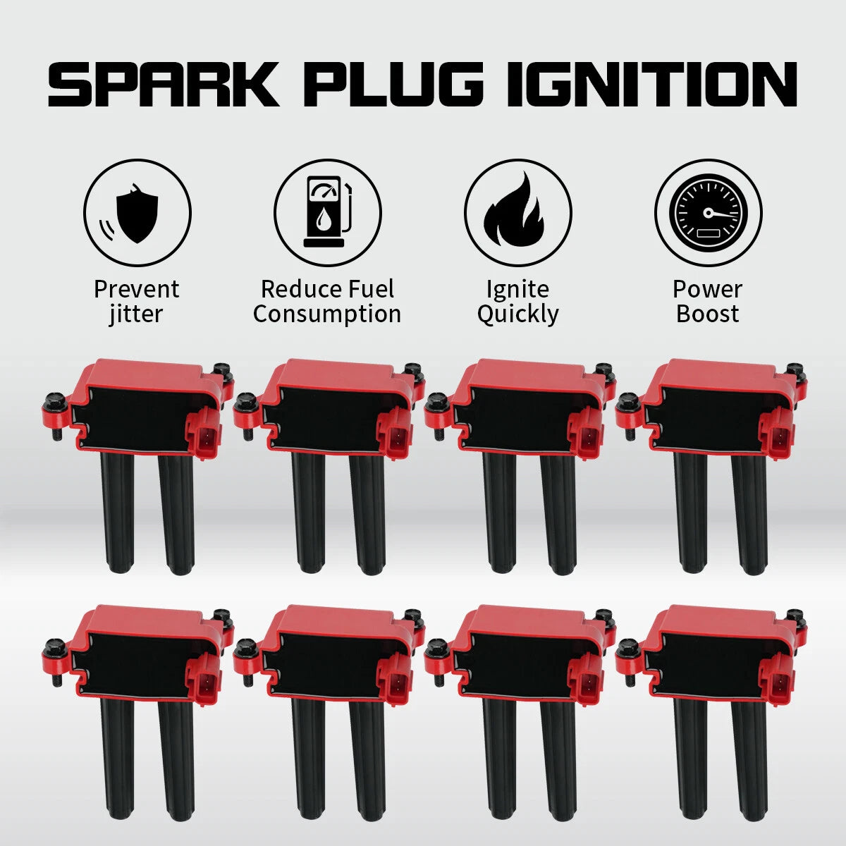 8x Ignition Coils for Dodge Charger Chrysler 300 Ram 1500 2500 (2006–2020) UF504