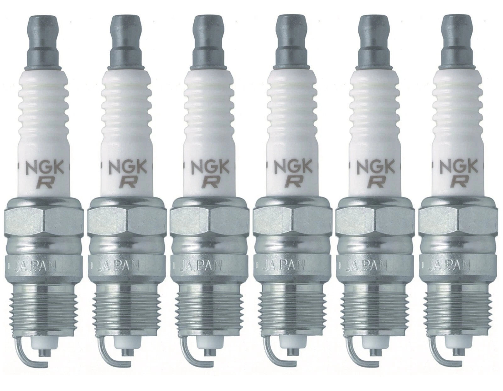 Set of 6 NGK V-Power Spark Plugs Nickel 6630 for Buick Checker Chevrolet Dodge