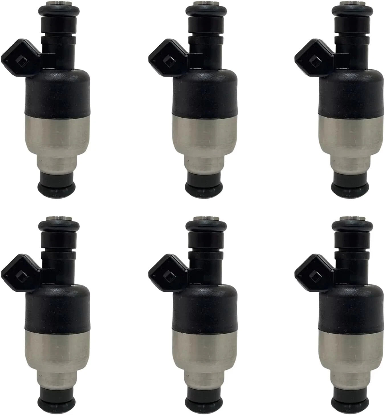 6PCS Fuel Injector 17109596 for GMC C2500 C3500 K2500 K3500 (1996–2000)