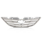 Chrome Front Bumper Upper Grille Mesh for Hyundai Sonata (2011–2013)