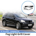 1Pc Front Left Fog Light Grill for Mercedes-Benz (2006–2012) No. 1648800724 Silver Tone
