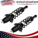 Set of 2 Rear Shocks Struts & Coil Spring Assembly for Toyota Prius (2004–2009)