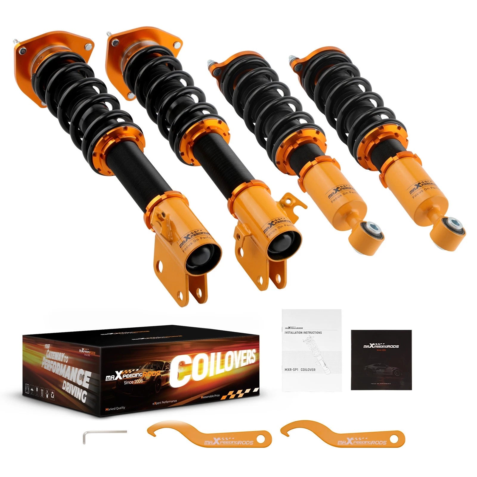 Coilovers for Subaru Outback (2000–2004) - Adjustable Damper, Struts, Shocks