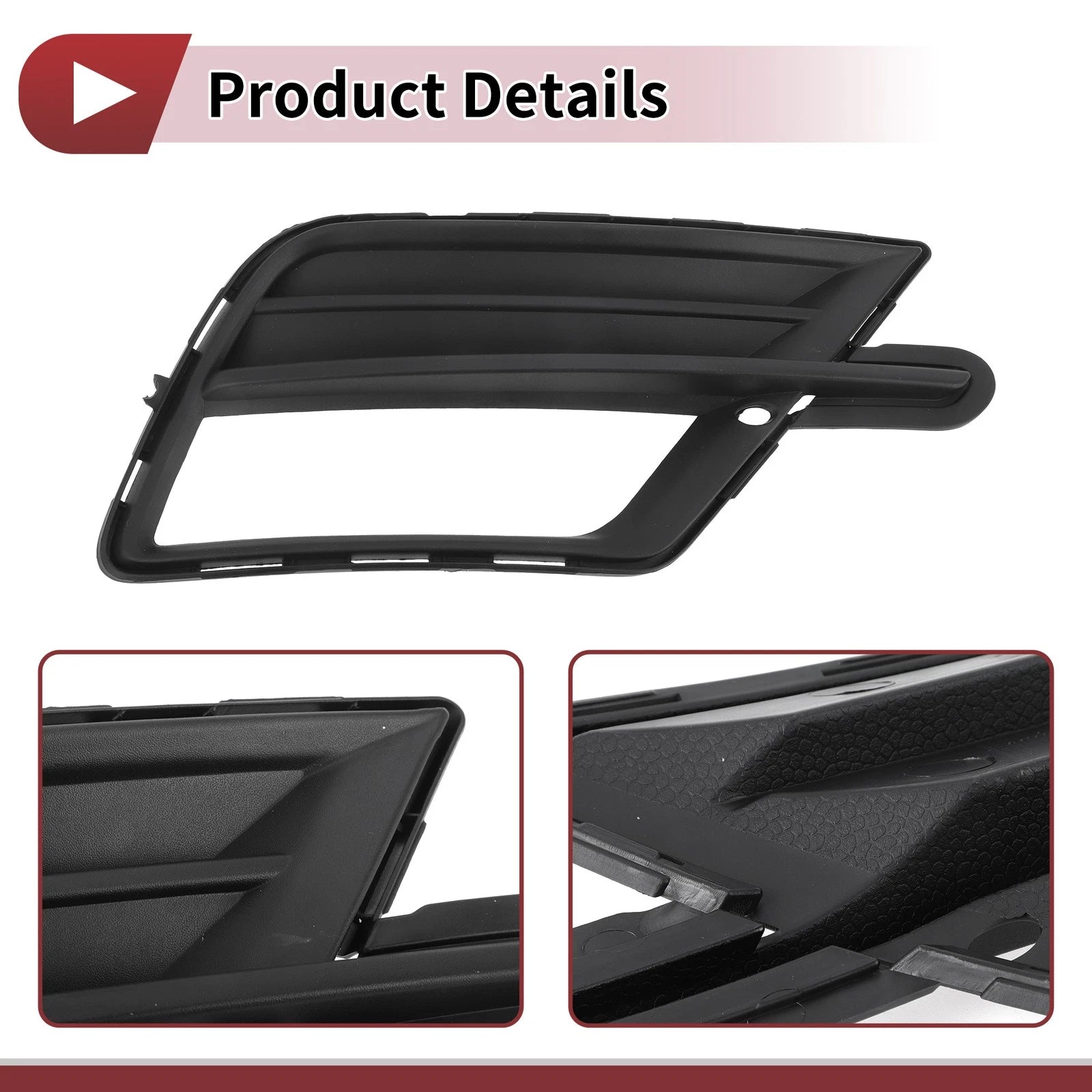 1 Pc Fog Light Grill for Volkswagen Caddy (2015–2020) No. 2K5853666C