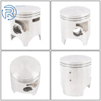 Top End Piston & Ring W/Gasket Bearing Kit 48.5mm for Kawasaki KX85 (2001–2013)