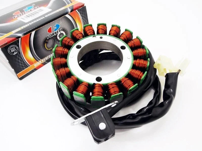 FORSETI Stator Magneto Generator Assembly for YAMAHA XVS650 V-STAR CLASSIC (04-16)