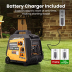 3500 Watt Dual Fuel Inverter Generator for Gas/LPG (Portable)