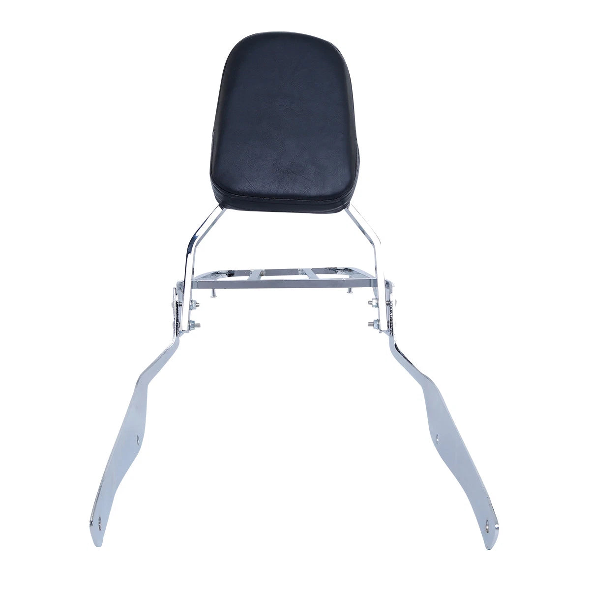 Chrome Backrest Sissy Bar Luggage Rack for Suzuki Boulevard C50 (2005–2011)