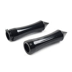 1" Motorcycle Spike Handlebar Grips for Harley & Kawasaki