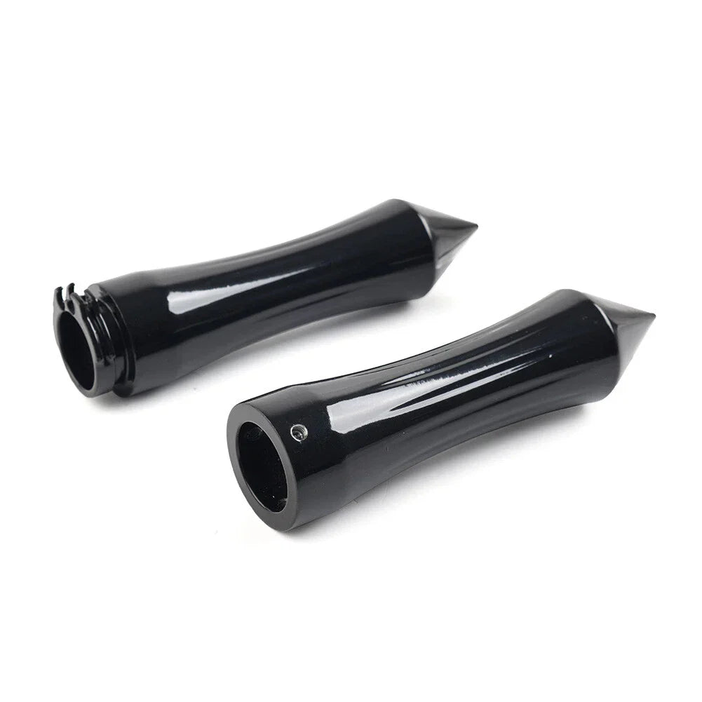 1" Motorcycle Spike Handlebar Grips for Harley & Kawasaki