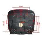 High Back Lawn Mower Seat with Armrests for Cub Cadet Dixie Chopper