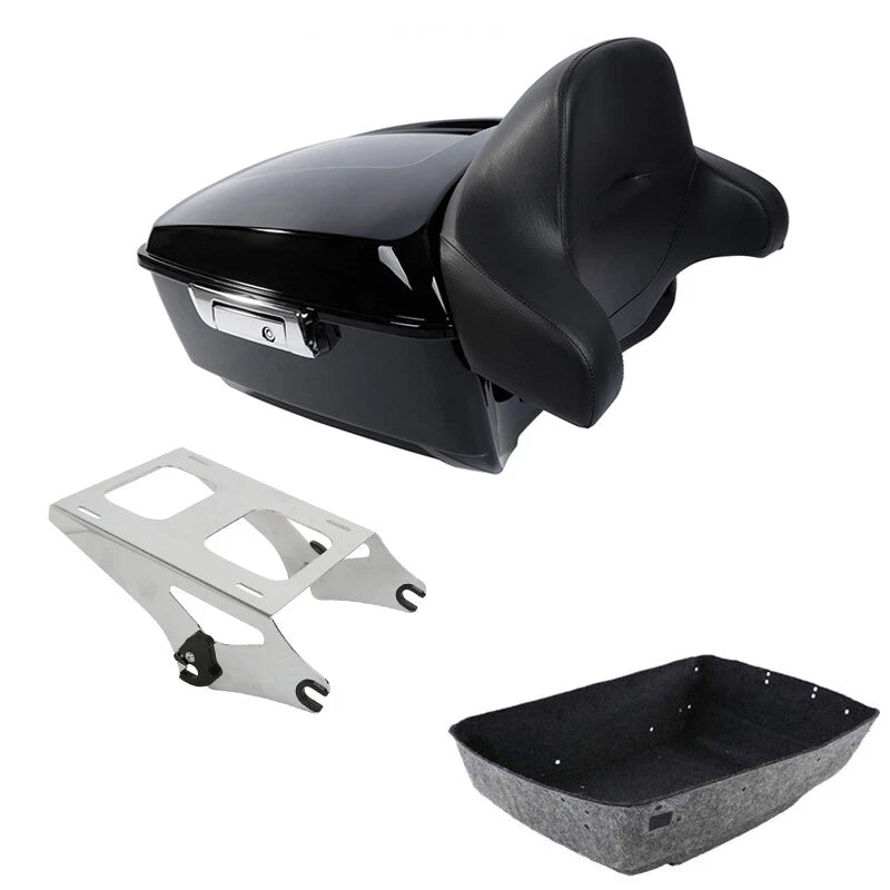 2X Trunk Backrest Pad for Harley Touring (2014–2026) 25