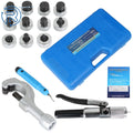 Hydraulic Swaging Tool Kit for HVAC Copper Tubing (3/8" to 1-5/8")