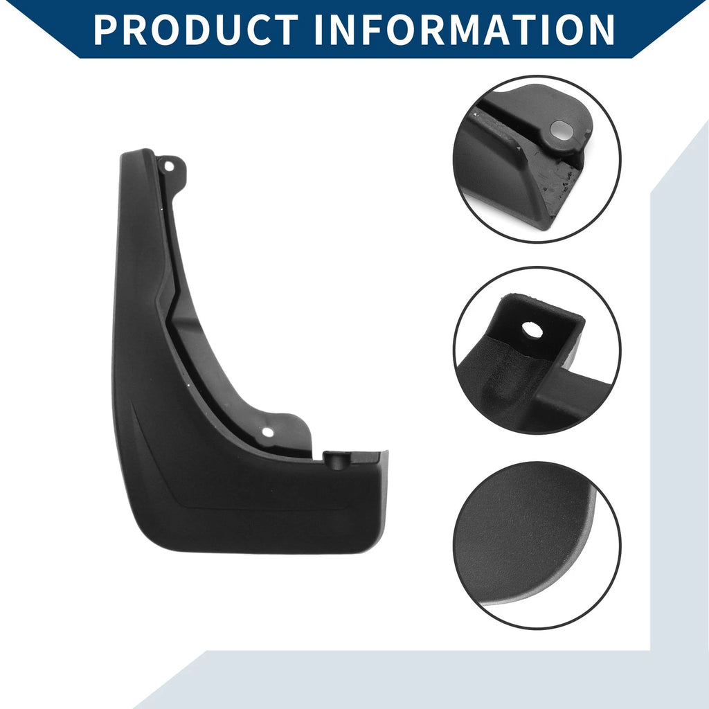 Set of 2 Mud Flaps Splash Guards for Mercedes-Benz GLC (2016–2023)