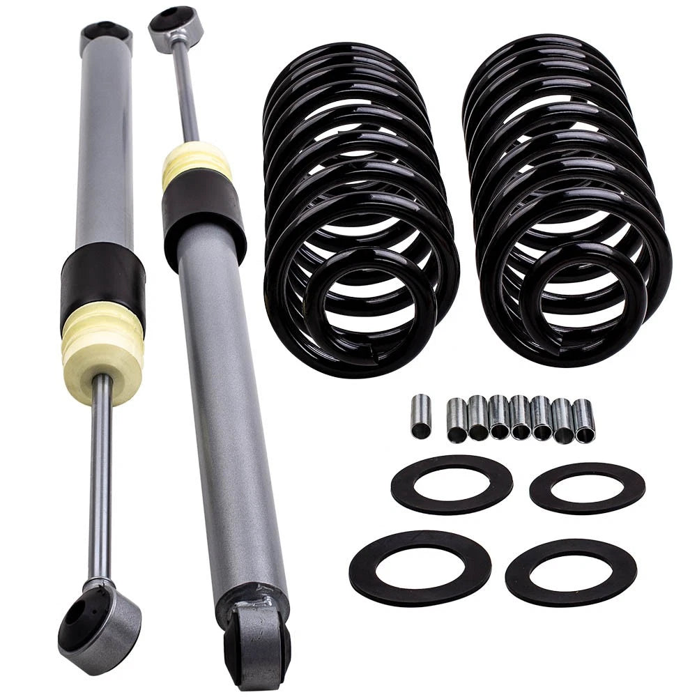 2x Rear Air to Coil Spring Conversion Kit Shocks For Hummer H2 2003-09 15938306