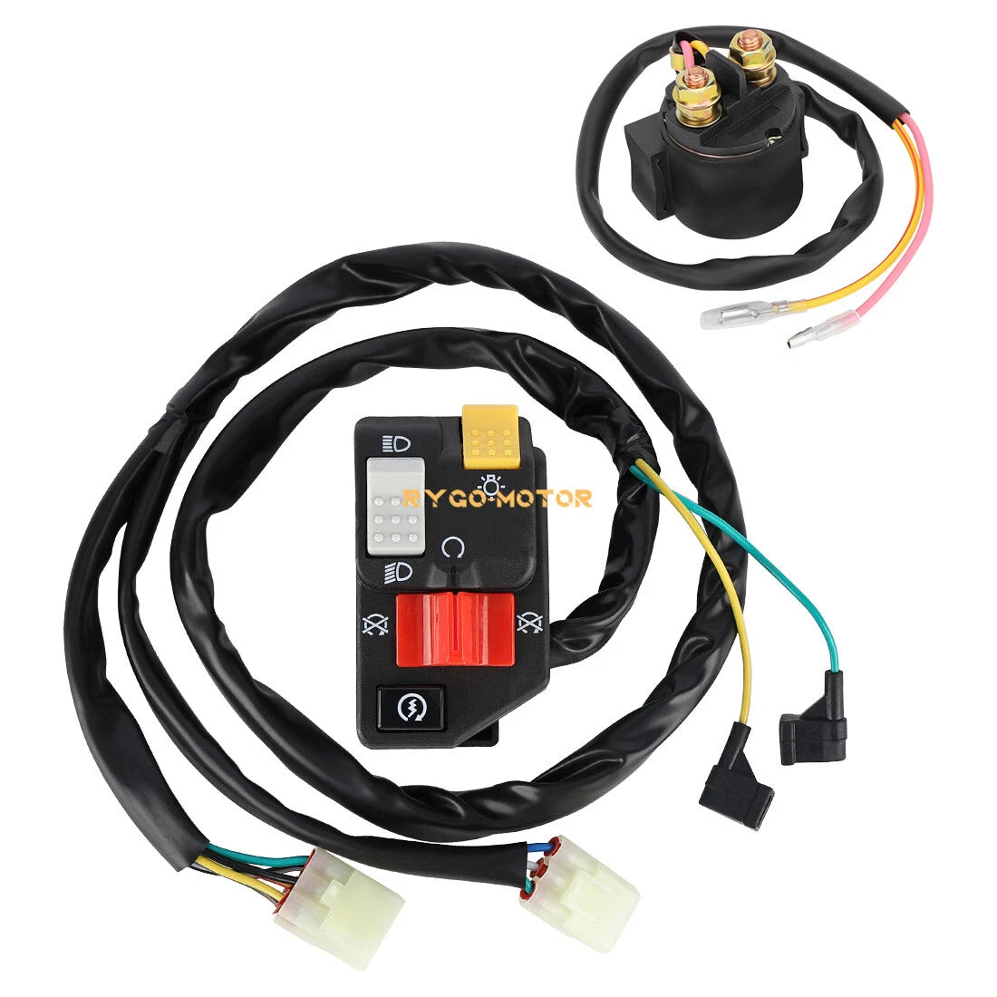 Handlebar & Starter Relay Switch for Honda TRX400EX 400EX Sportrax (2005–2007)