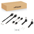 Outer Inner Tie Rods and Sway Bar Link Kit for Chevy Silverado 1500 (1999–2007)