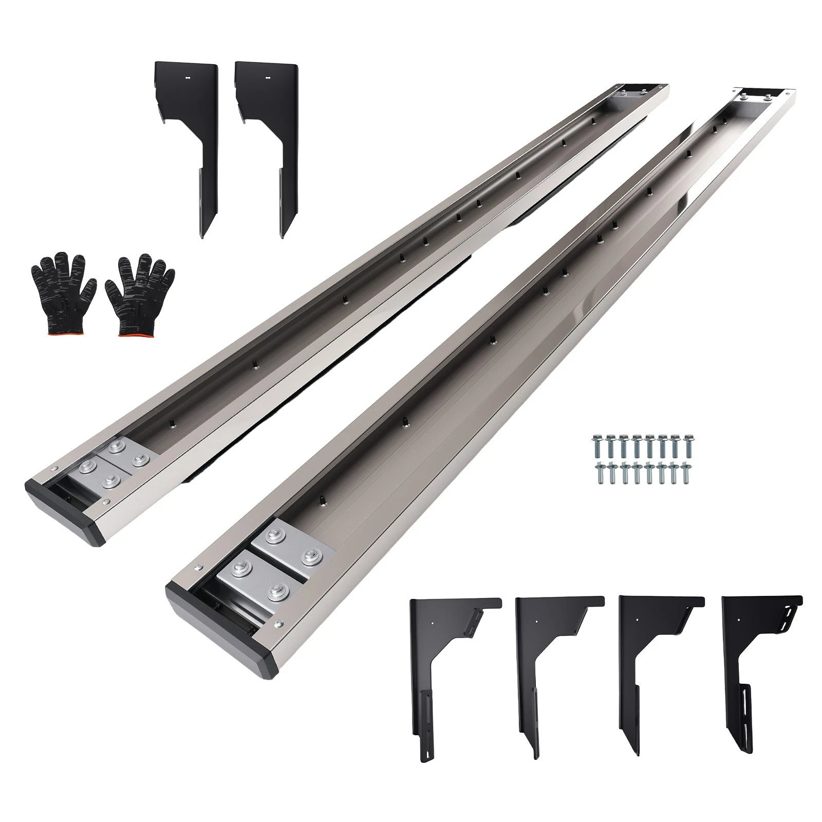 Running Boards Nerf Bars for Toyota Tacoma Extended Cab (2005–2023) Non-Slip