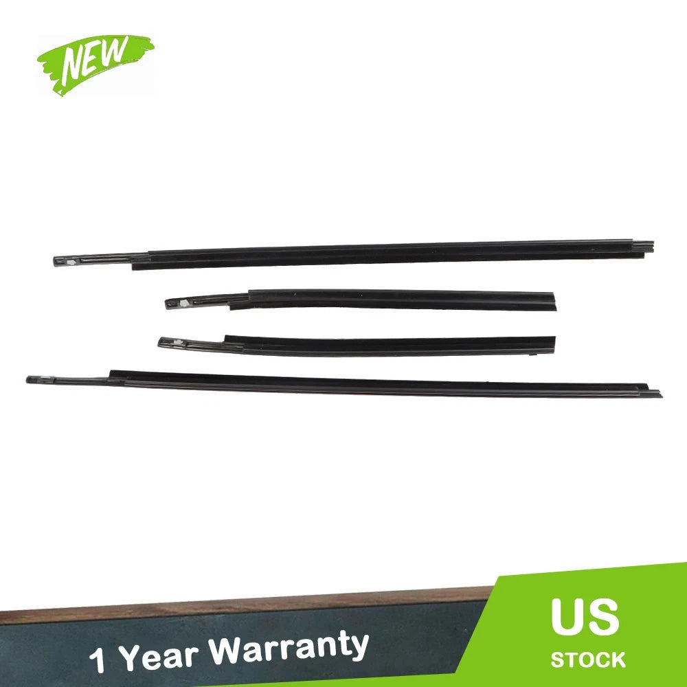4Pcs Belt Molding Weatherstrip for Toyota Tundra (2007–2020)