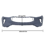 Front Bumper Cover for Ford Escape (2023-2024) with Sensor Holes