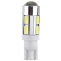 2pc LED License Light Bulb 921 168 T10 194 912 10-SMD 6000K