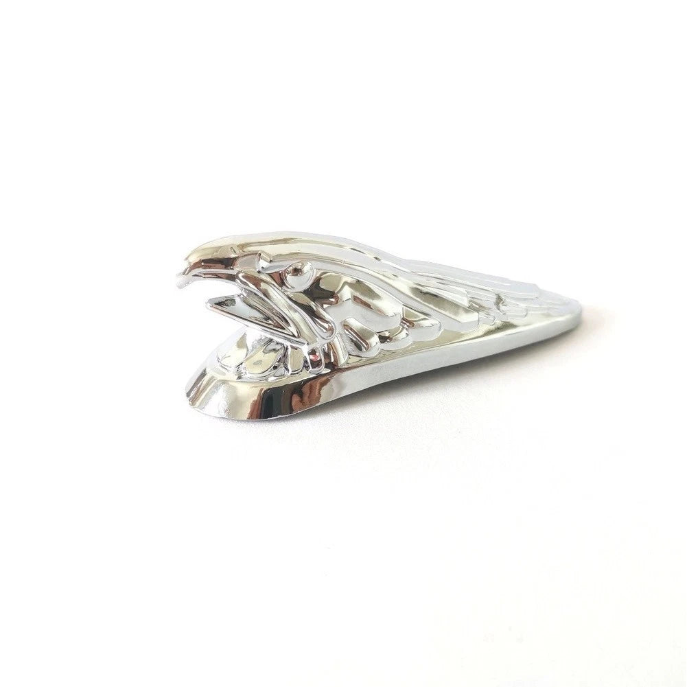 Front Mudguard for Motorcycle (Chrome, EAGLE Head Design)