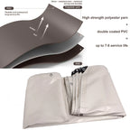 10'x20' Heavy Duty Waterproof Vinyl Tarp Cover for Patio Shelter