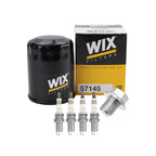Wix Engine Oil Filter & NGK Spark Plugs Set for Camry Highlander RAV4 (L4)