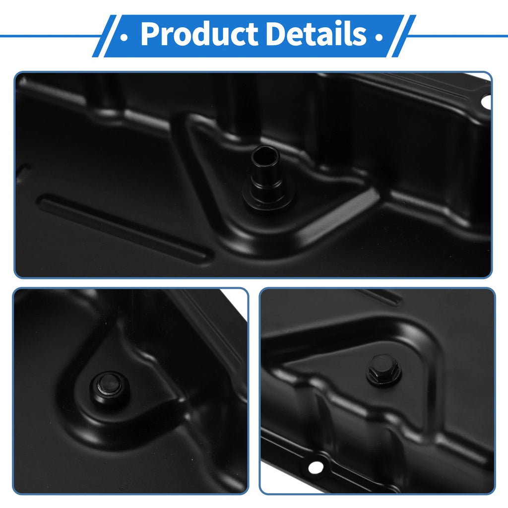 1 Pc Engine Oil Pan No.3510622120 for Toyota Reiz (2005–2007) Steel Black