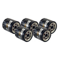 Set of 5 Wix XP Engine Oil Filters for Cadillac Chevy GMC Hummer Saab (StdAsp)