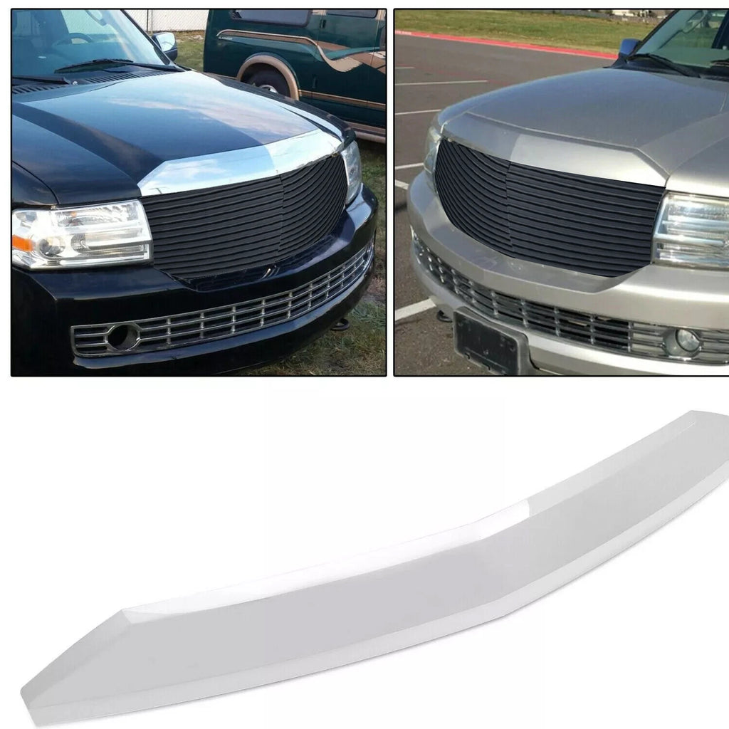 Chrome Front Hood Bezel Molding Trim for Lincoln Navigator (2007–2014) 7L7Z-16856-AA