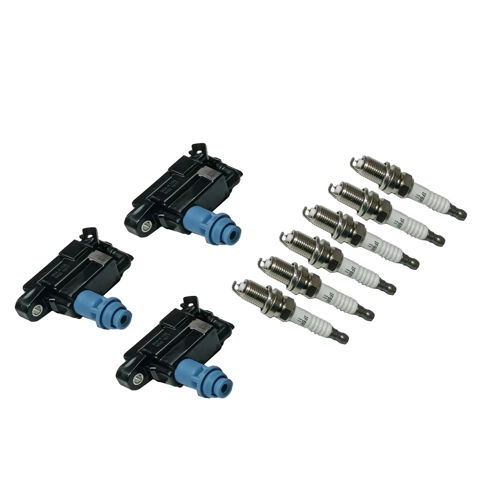 3X Ignition Coils & 6X Spark Plugs for Lexus GS300 (1998-2005)