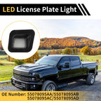 2 x License Plate Lights for Dodge Ram 1500 2500 3500 (2010-2023)